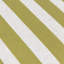 Striped Green Square Pillow Cover