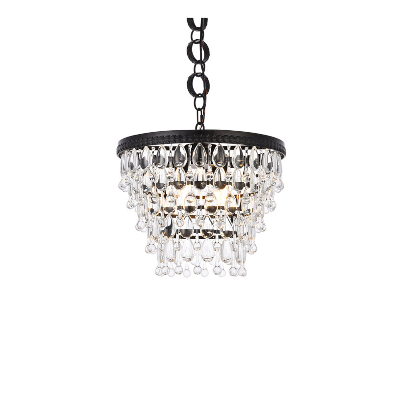 Chelsei 4 - Light Black Lantern Pendant