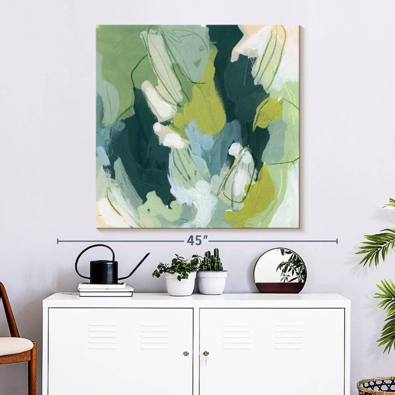 Avery Emerald Storm I, 33" H x 33" W