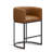 PU Leather Counter Stool Barrel Counter Height Stools-666769550