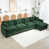 Chenille verte