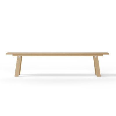 T & B Solid Wood Dining Bench