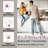 Floral Water Resistant Non-Skid Kitchen Mat