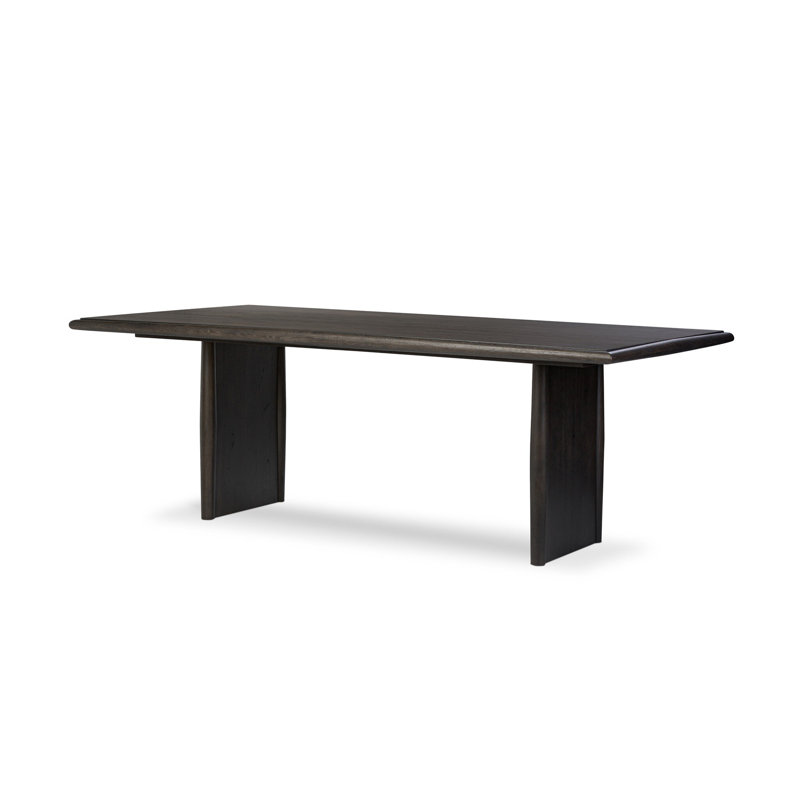 Cayenne Dining Table, Smoked Black Oak