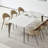 Norlene Metal Base Dining Table