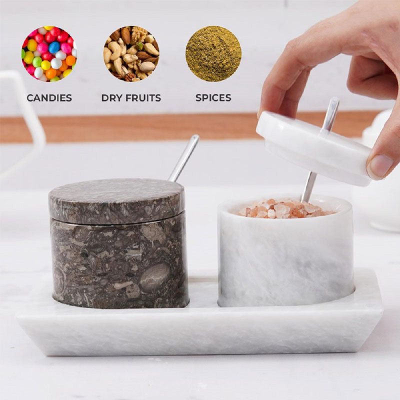Salt Cellar  With Tray