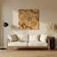 Art mural en métal brun-991094807