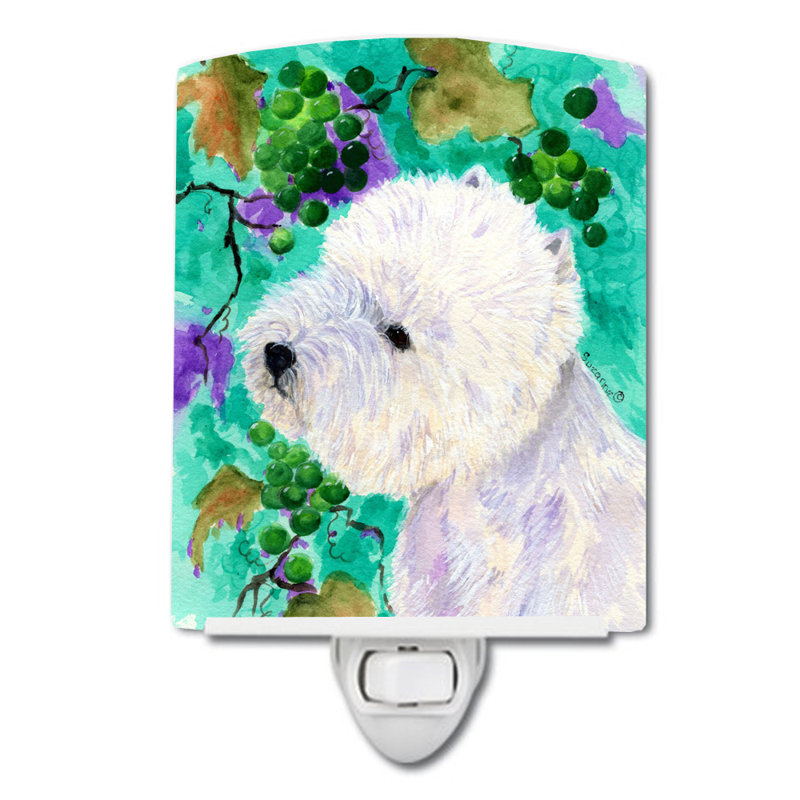 Westie Ceramic Night Light