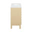 Meuble-lavabo Cascade 24 po en chêne naturel-98796174