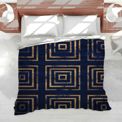 Édredon Squares Bedding Abstract Art Deco