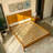 Solid Wood Queen Bed Frame with Headboard, 800lbs Capacity Scandinavian Platform Bed, Caramel Finish, Non-Slip and Noise-Free, No Box Spring Needed-816769562-805927952