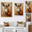 «Farmhouse Donkey Portrait In Autumn», art mural âne-920320692-920320698