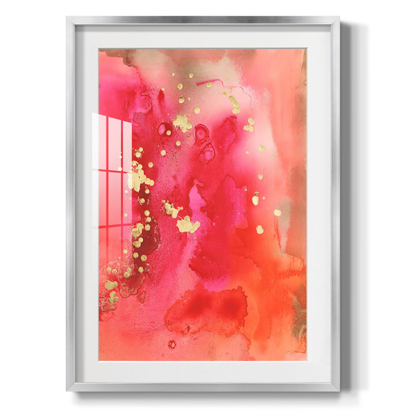 Mythologique IV - impression encadrée, H 28,5 po x l 20,5 po, Argent argent