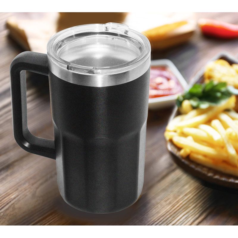 Insulated 27 oz Beer Mug - Black