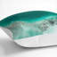 Boat In The Maldives In Abstract Square Throw Cushion-56280479-56280478