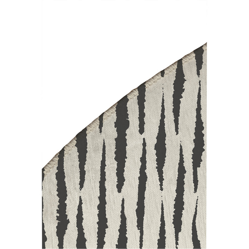 Scar Play Non-Slip Outdoor Rug, Round 5'