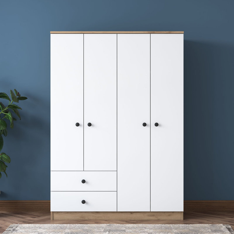 Hedieh 4 Door Wardrobe