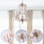 Danbury 5 - Light Candle Style Classic Wood Chandelier w Curve Arms and Adjustable Hanging Chain-92190333