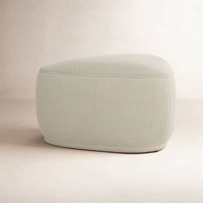 Adna 26.5'' Triangular Upholstered Ottoman