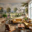 Papier peint Pastoral Landscape Mansion-689429895-689429892