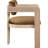 Sacha Frink Upholstered Dining Arm Chair-990218004-990218002