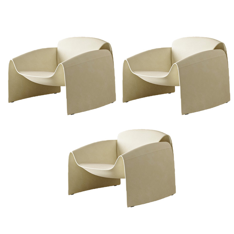 Nordic Minimalist 3 Accent Chairs Set - 38.97'' Wide
