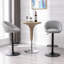 Tabouret de bar pivotant à hauteur réglable-1573219507