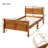 Solid Wood Twin Platform Bed - Headboard & , Slat Support, Fits Twin-Size Mattress, No Box Spring Needed, Easy Setup, In Mattress Foundation, To Assemble, Spring,-1918449584