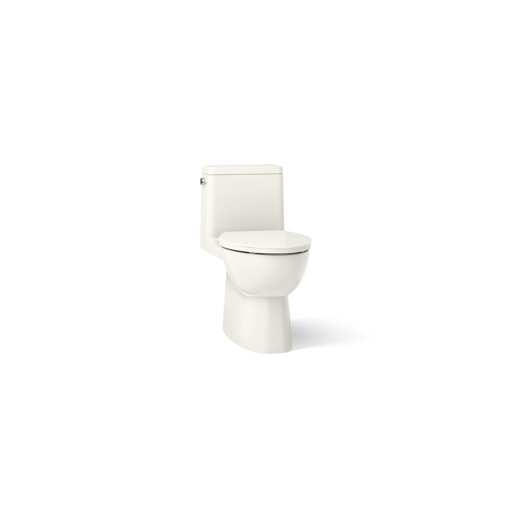 Reach 1.28 GPF Water Efficient Elongated Toilet, Biscuit