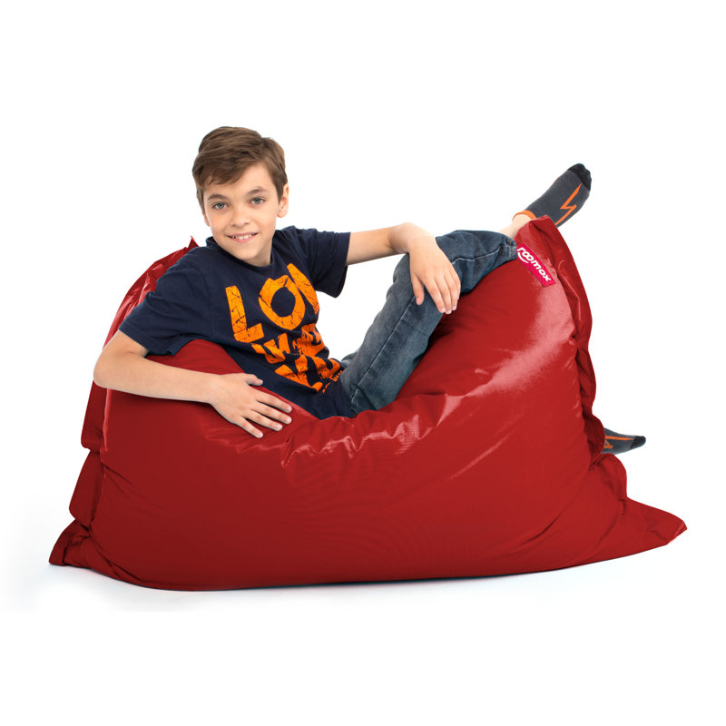 XXL Beanbag Outdoor Friendly Refillable Bean Bag Chair & Lounger, Red