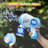 2Packs Bubble Guns with 4 Bottles Solution