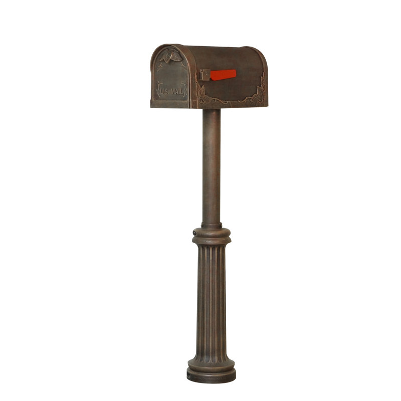 Boîte aux lettres en aluminium Schermerhorn, Cuivre
