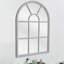 Creeve Solid Wood Rectangle Wall Mirror