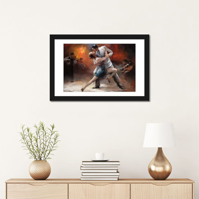 «Tango Argentino IV» par willem haenraets - reproduction sur toile tendue sur châssis