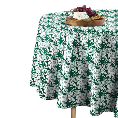 Port Chester Geometric Round Tablecloth