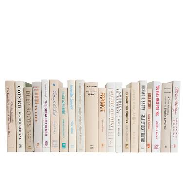 Modern Decorative Books by color & foot