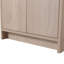 Meuble-lavabo autoportant avec 2 portes d'armoire à fermeture douce