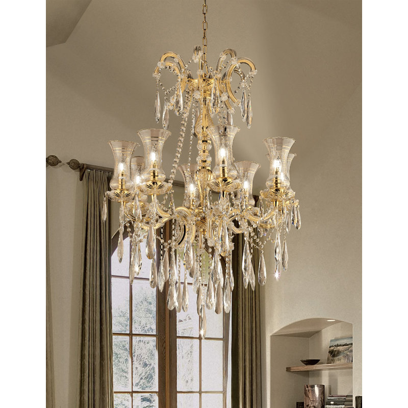 8 - Light Dimmable Classic / Traditional Chandelier
