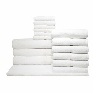 510 Design - Aegean 100% Turkish Cotton 6 Piece Towel Set - White