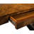 Curved Solid Wood Base Writing Desk
