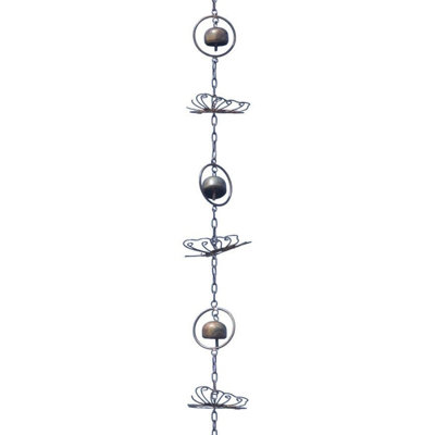 Solan Weather Resistant Metal Insects Rain Chain