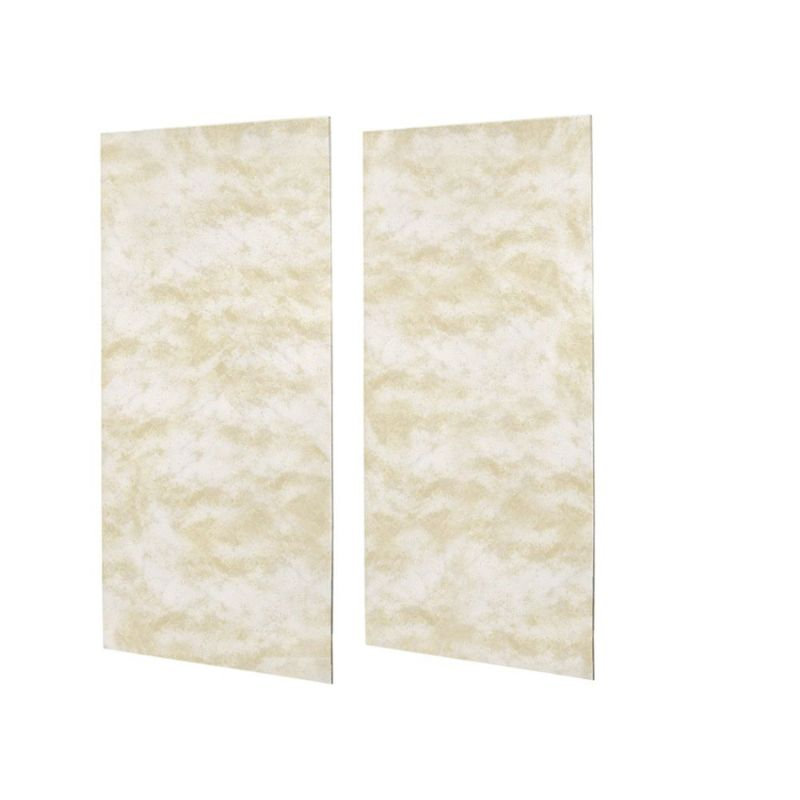 48'' W 0.25'' D 96'' H Solid Surface Wall, Ice