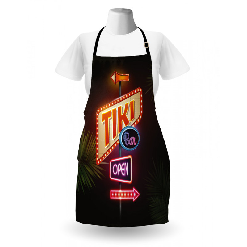 Tablier de bar tiki