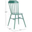 Chaise de patio empilable Davion-1001258048
