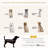 Removable Seat Cushion Dog Sofa