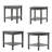 HDPE Shower Stool-1903561455