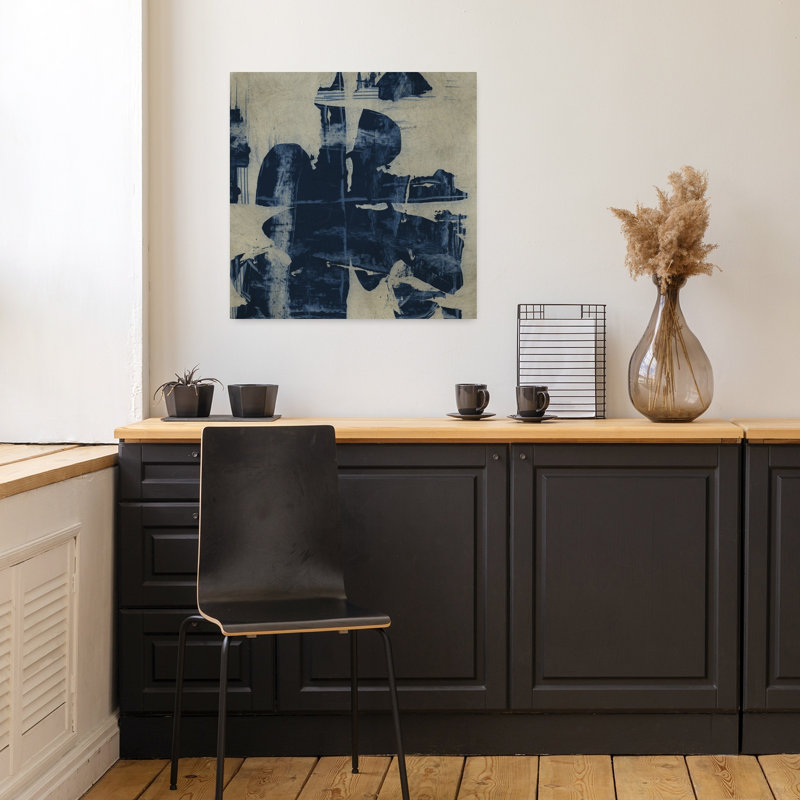 Art contemporain contemporain abstrait, H 18 po x l 18 po