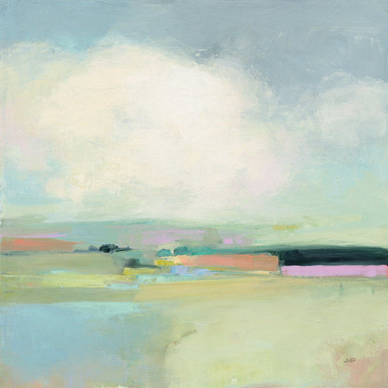 Horizon I by Julia Purinton - Wrapped Canvas Painting, 91cm H x 91cm W