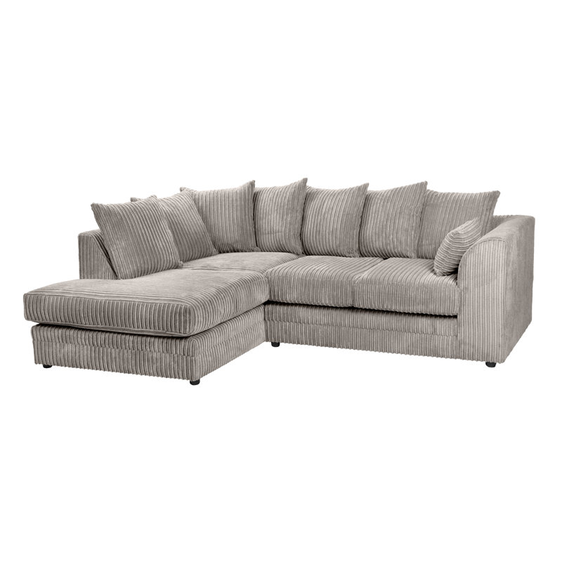 Moana 2 - Piece Living Room Set, Left Hand, Charcoal