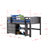 Hagen Twin Wood Platform Loft Bed with Bookcase by Sunside Sails-355359401